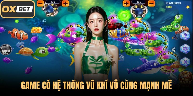 Game có hệ thống vũ khí vô cùng mạnh mẽ